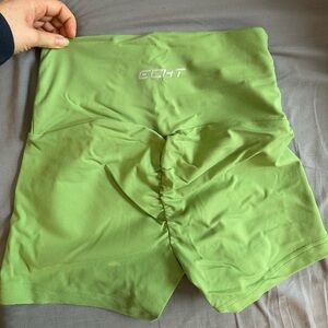 ECHT Green Athletic Shorts